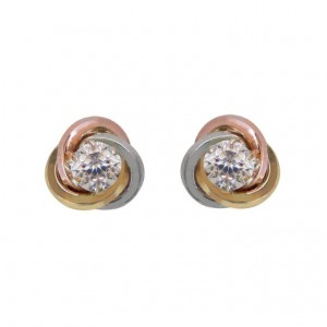 Gold Earrings 10kt, PED50-6
